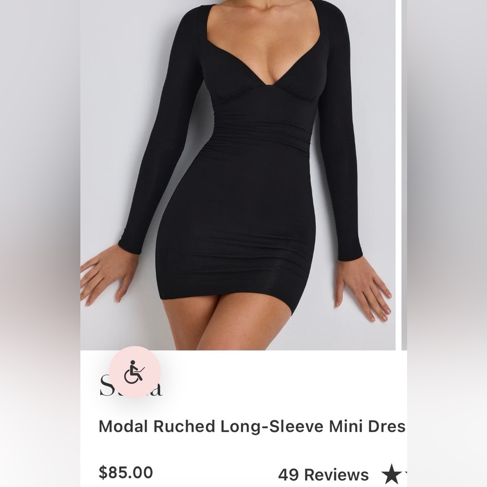 Oh Polly Black Dress